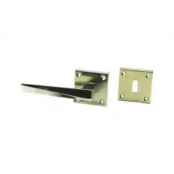 ERİŞ-12 PRATİK PRİZMA ( ODA ) ( GRİ NİKEL ) ROZETLİ KAPI KOLU TAKIM*4X15