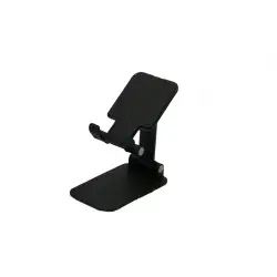 FOLDİNG DESKTOP PHONE STAND YAKUT-12963 ( AKROBAT ) MASA ÜSTÜ TELEFON TUTACAK ( SİYAH ) ( PLASTİK )*200