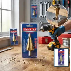 Hss Step Drıll Hsd-32g Lrd-17 ( Hss Kademeli ) Matkap Ucu ( 4mm-32mm )*100