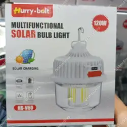 Hurry Bolt Çok Amaçlı Güneş Enerjili Lamba Model Hb-v60 120w