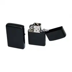 İBİCO 3-SDR-SDA-1 LIGHTER ( SİYAH ) ZİPPO MODEL ÇAKMAK*10X50