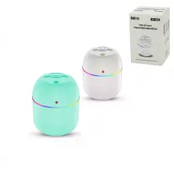 İbico İ11-020 ( Mini ) ( Usb Şarjlı & Işıklı ) Hava Nemlendirici & Buhar Makine & Koku Giderici ( 2w ) ( Dc 5v & 350ma )*80