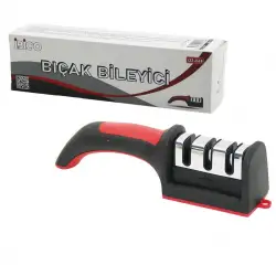 İbico İ22-069 ( Kutulu ) Bıçak Bileme ( 3 Boğumlu ) ( Renkli Plastik Saplı )*144