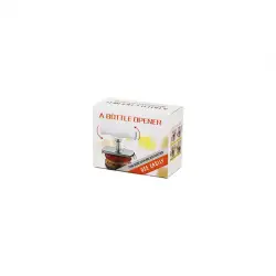 İBİCO İ22-355 A BOTTLE OPENER ( ÇEVİR--SIKIŞTIR--AÇ=KOLLU ) ( METAL ) KAVANOZ AÇACAK ( PLASTİK KOL )*240