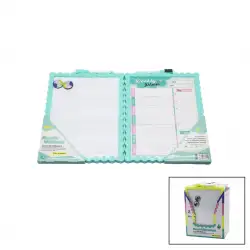 İBİCO NEW MAGNETİC WHİTEBOARD JL-115 ( 21.5X28CM ) (KÜÇÜK) MANYETİK YAZI TAHTASI (ÇİFT TARAFLI) (RENKLİ ÇERÇEVE)*12X10