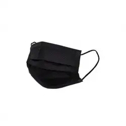 ICE PRO MASK ( SİYAH ) ( 50PCS ) MEDİKAL CERRAHİ YÜZ MASKESİ ( TEK KULLANIMLIK & 3 KATLI )*1X50