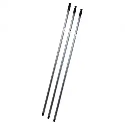 Kappro ( Düz Gri ) ( Metal ) Vileda Vilada Fırça Sapı ( 120cm )*25=k