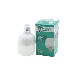 Moss Lıght Ms-3095 ( 20w ) ( Torch ) Led Ampul Plastik (e27) (1800lumen ) (5.000 Saat Ömür) (ıp20) (220-240v (ac) )*60