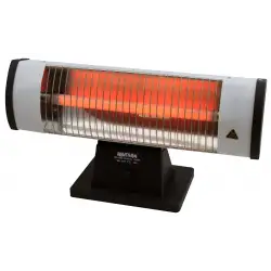 Mupa MS 1011 1500 W Kalın Camlı Elektrikli Isıtıcı