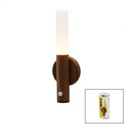 Şarjlı Kablosuz Sensörlü Led Aplik Şarjlı Harekete Duyarlı Dokoratif Duvar Lambası