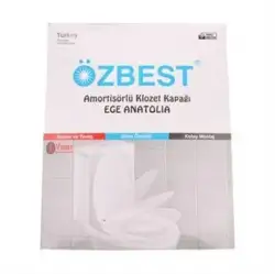 Özbest Ege ( Amortisörlü ) Klozet Kapak Anatolıa*10