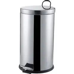 Pedallı-709 ( 16lt ) Krom Metal Çöp Kovası 709*4