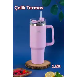 Perotti Colte V2 Paslanmaz Çelik Sporcu Termos Bardak Matara 1,2 Lt