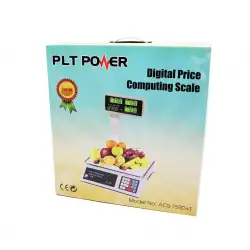 PLT POWER ACS-759D+T ( 40KG ) KAFALI DİJİTAL KARPUZ TERAZİ TARTI*4