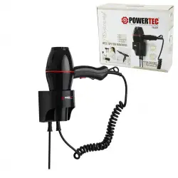 Powertec Tr-301 Otel Tipi Fön Makinesi ( Askı Aparatlı ) ( Duvar Tipi ) 2500w ( Spa - Fitness Gym -ev Kuaför )*12