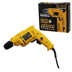 Profesyonel Asr-202-7131 Matkap Sıkma & Vidalama ( Fişli ) ( Kademeli Hız Ayar ) ( Otomatik Mandren ) ( 360° Tutma Kol ) ( 580w ) ( 0.8-10mm )*10