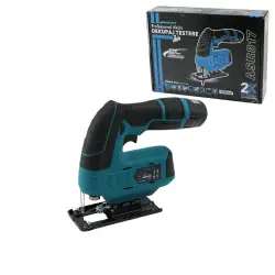 Profesyonel Asr-817 ( Şarjlı ) Dekupaj Testere Sunta Kesme Dekopaj ( Kademeli Hız Ayar ) ( 2 Fren Sistemi )( 12v & 360w )*5