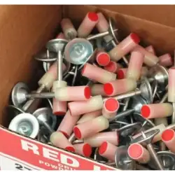 Pul Başlı Barutlu Çivi (100 Adet)