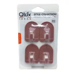 Qlux L-00136 ( 4pcs ) ( Kubbeli ) Yapışkan Askı*80