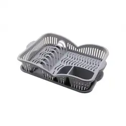 Qlux L-417-2 ( Gri ) Elegance Bulaşıklık*6