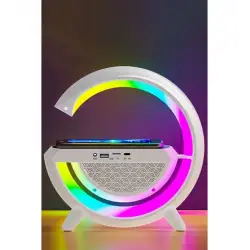 Egonex Kablosuz, Usb Bağlantılı, Ekstra Uzun Pil Ömürlü, 7 Renk Seçenekli Ambiyans Işığı,telefon Şarj Standı Bt2301