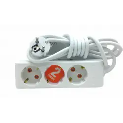 Rı-tech 3lü 2mt.uzatma Kablo Grup Priz*12