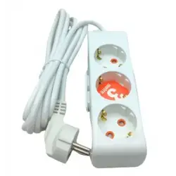 Rı-tech 3lü 3mt.uzatma Kablo Grup Priz*12