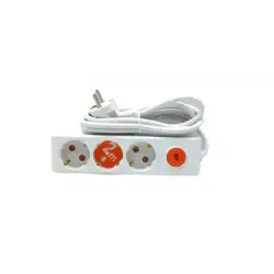 Rı-tech 3lü Anahtarlı 2mt.uzatma Kablo Grup Priz*12