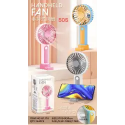 Şarjlı Taşınabilir El Tipi Mini Fan Egonex 505