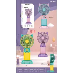 Şarjlı Taşınabilir El Tipi Mini Fan Egonex 514