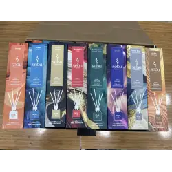 Sebu Bambu Çubuklu Oda Kokusu 50 ML 8 Çeşit Stand