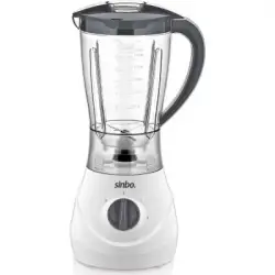 SİNBO SHB-3062 (TURBO) DOĞRAYICI BLENDER (BUZ KIRICI) (4LÜ BIÇAK=PASLANMAZ ÇELİK) (2 KADEME HIZ) (600W) (18000 DEVİR/DK) (HAZNE=1.6LT)*4