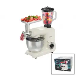 Sinbo Smx-2775 ( Beyaz ) Standlı Mikser & Blender Seti (3ın1)(kıyma Mak. Aparatı)(5 Kadem. Hız Ayar )(4.5lt Hazne & 1.5lt Blender)(1500w)*1