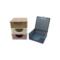 Voce Vc-063 Sarmaşık Desen Plastik Peçetelik*24=k