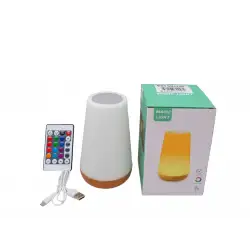 Wınnboss Qc-01 ( Atmosfer ) ( Kumandalı ) Magıc Lıght Dokunmatik Led Masa Lambası Usb Şarjlı*60