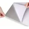 6 Adet Yapışkanlı Beyaz Mermer Desenli Sticker 30x30 cm