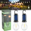 Solar Güneş Enerjili Led Ampul 3 Modlu Uzaktan Kumandalı Solar Camping Lamp