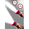 İtalyano Şarjlı 10w Projektör Led El Feneri 2 Mod Aydınlatmalı Uzun Menzil Işıldak Kambur Fener