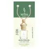 Sebu Fragrance Oto & Araç Kokusu (cam Şişe) (ipli Ahşap Kapak) (8ml) (çilek & Lavanta & B.gül & Sandal & Mango & Okyanus)*24x12