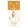 Sebu Fragrance Oto & Araç Kokusu (cam Şişe) (ipli Ahşap Kapak) (8ml) (çilek & Lavanta & B.gül & Sandal & Mango & Okyanus)*24x12