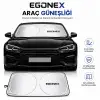 Egonex Yuvarlak Katlanabilir Oto Ön Cam Güneşlik
