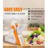 Çok Amaçlı Basmalı Sebze Dilimleyici Doğrayıcı Mandolin Brava Spring Slicer Kitchenmate