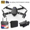 E88 Drone 4k Hd Çift Kameralı Drone App Kontrol Wifi Li Katlanabilir Quatcopter X3 Batarya