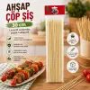 Egonex Enfa Ra-329 Ahşap Çöp Şiş ( 30cm ) ( 46pcs )*10x20