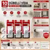Egonex Medalyan Dl-33 ( 3.5x50 ) ( 10pcs ) Dübelli Vida*12x10