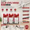 Egonex Medalyan Dl-40 ( No-4 ) ( 25pcs ) Çelik Çivili Kroşe*12x9