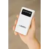 Enerx Enr-p20dc 20000 Mah 2.1 Amper Dahili Kablolu Powerbank Siyah