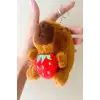 Kapibara Peluş Anahtarlık