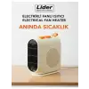 Lider Harza 2000 W Fanlı Isıtıcı Yatay