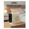 Lider Harza 2000 W Fanlı Isıtıcı Yatay